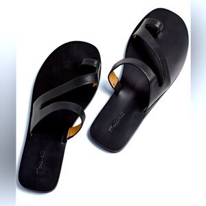 Madewell Gabi Asymmetric Strap Sandal Sz 9